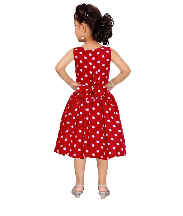 Asmaani Kids Party Wear Stylish Dresses, Perfect for Parties, Functions & Vacations - Red
