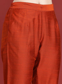 Thumbnail for Anouk Women Ethnic Motifs Embroidered Regular Kurta with Trousers & With Dupatta