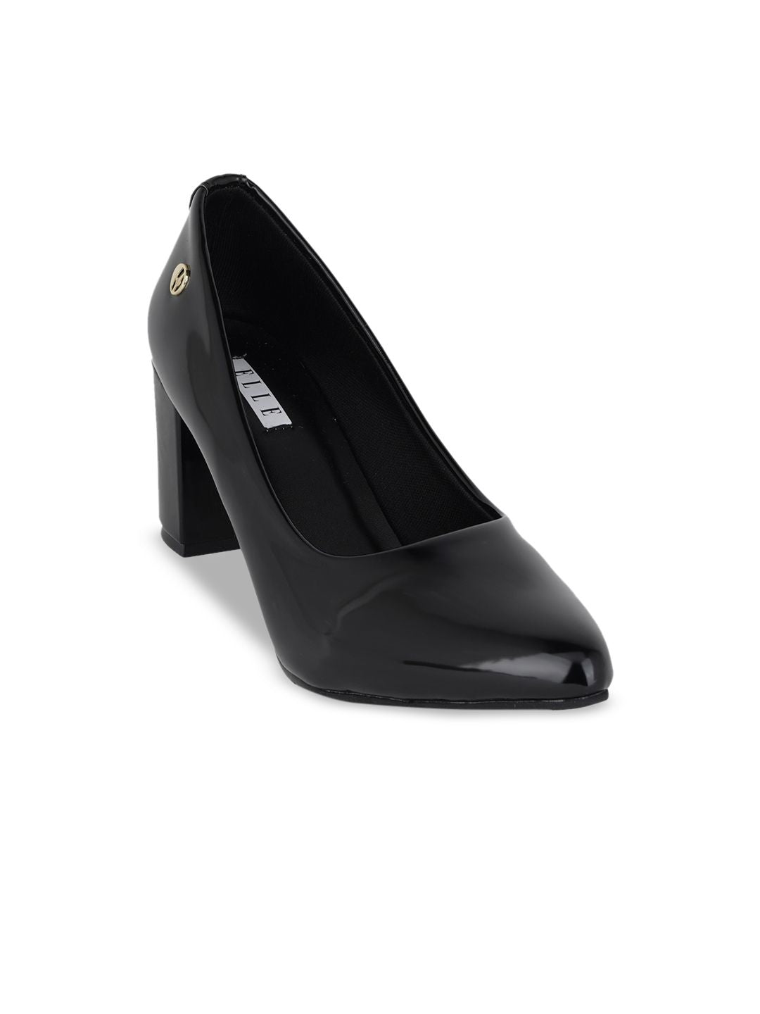 ELLE Women Pointed Toe Block Pumps