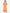 AURELIA Women Orange & Golden Printed A-Line Dress - Distacart