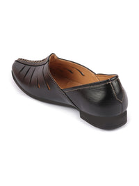 Thumbnail for FAUSTO Men Textured Laser Cut Lightweight Mojaris