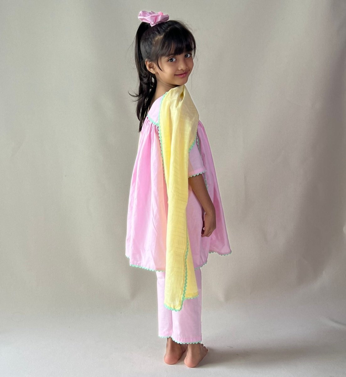 ArthLife Pink Anarkali Dress - Distacart