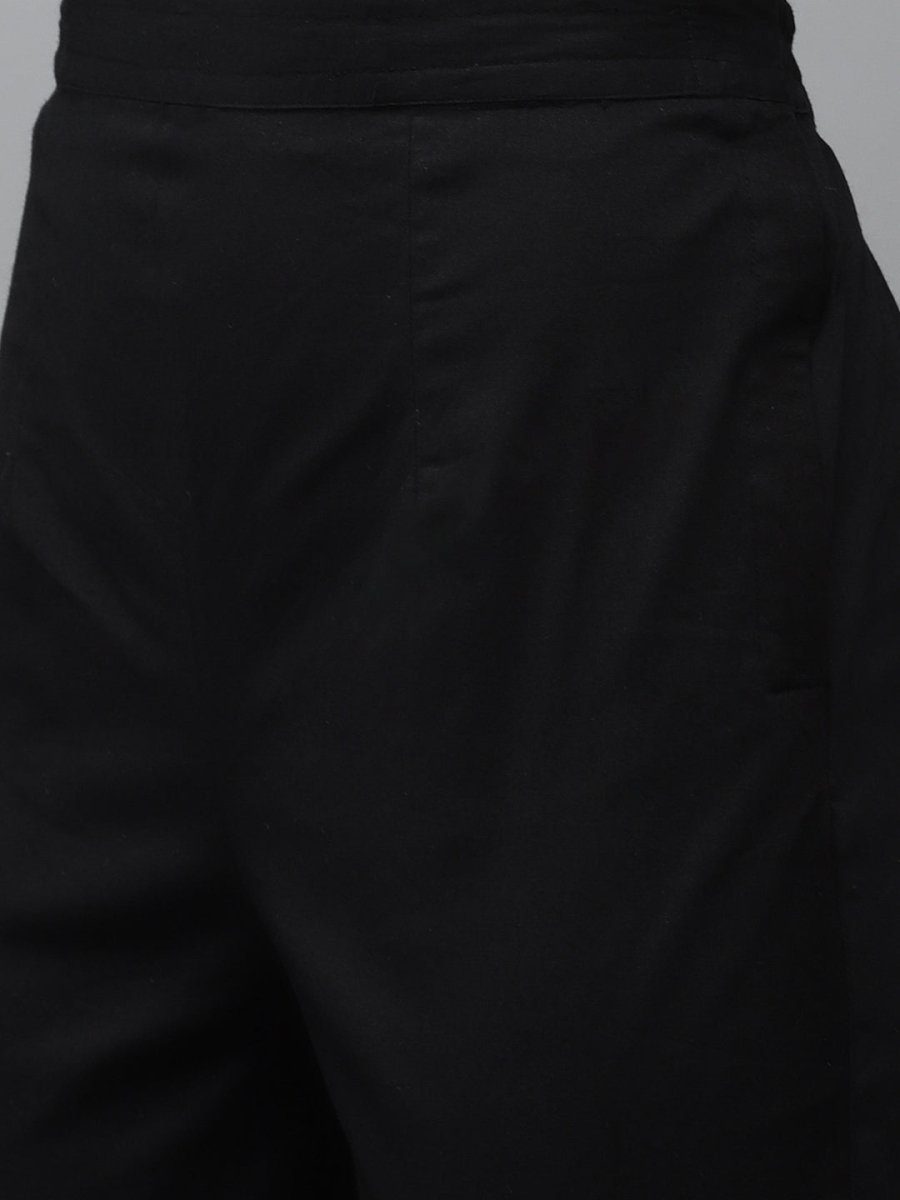 ADA Women White Ethnic Motifs Regular Chikankari Handloom Kurta with Palazzos - Distacart