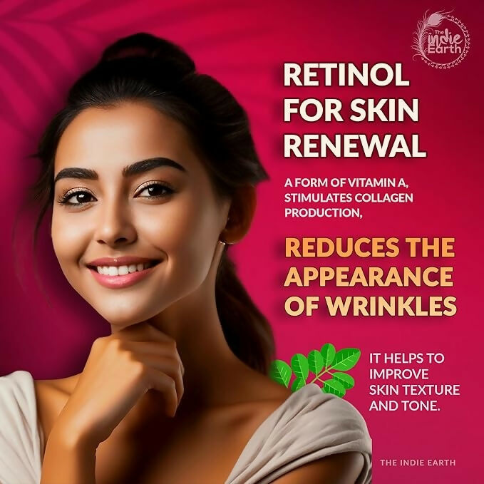 The Indie Earth Retinol 2.5% Deep Wrinkle Repair Serum - Distacart