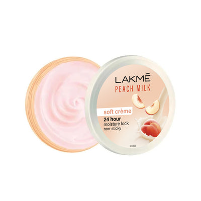 Lakme Peach Milk Soft Creme 24Hr Moisture Lock - Distacart