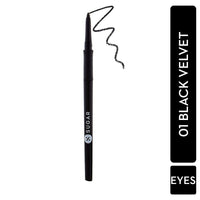 Thumbnail for Sugar Twist And Shout Fadeproof Kajal - Black Velvet (Black) - Distacart