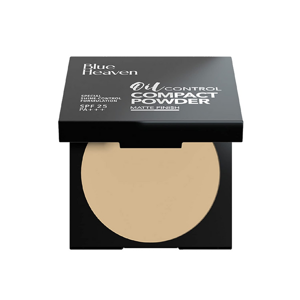 Blue Heaven Oil Control Compact Powder Matte Finish SPF 25 PA+++ Caramel - Distacart
