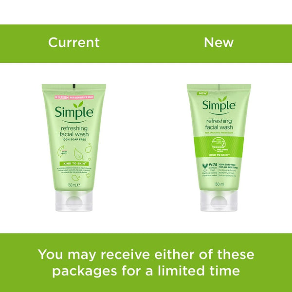 Simple Refreshing Facial Wash - Distacart