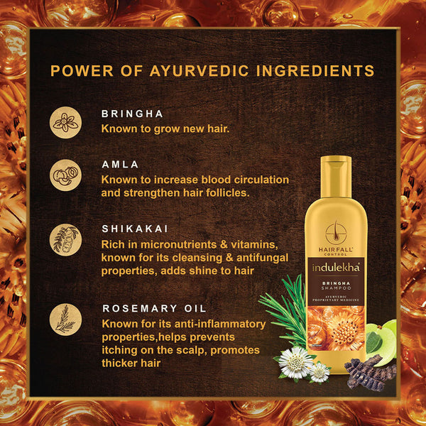 Indulekha Bringha Ayurvedic Shampoo - Distacart