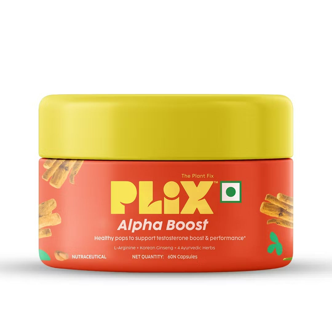 PLIX The Plant Fix Testosterone Booster Capsules for Men - Distacart