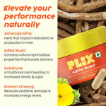 Thumbnail for PLIX The Plant Fix Testosterone Booster Capsules for Men - Distacart