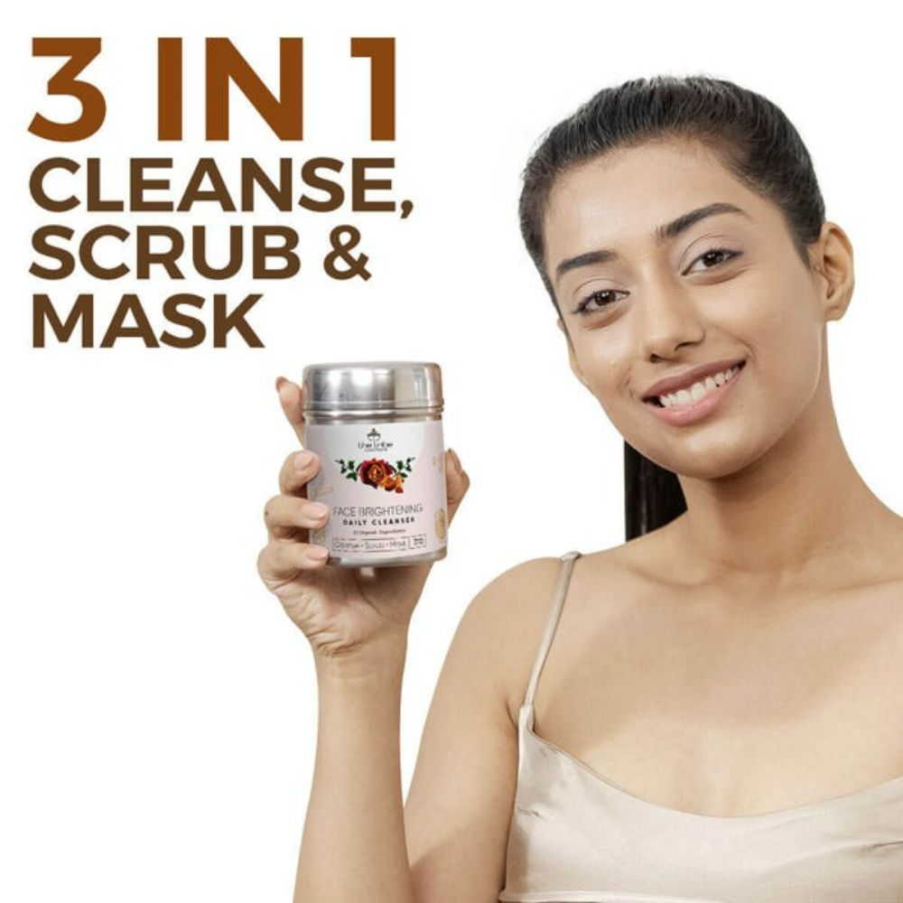The Tribe Concepts Face Brightening Daily Cleanser & 24K Kumkumadi Thailam - Distacart