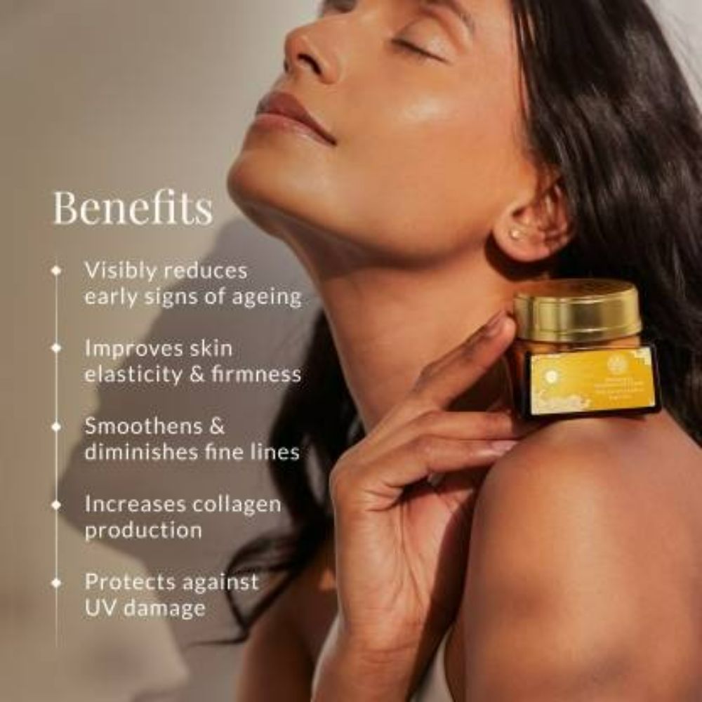 Forest Essentials Soundarya Radiance Cream With 24K Gold & SPF25 - Distacart