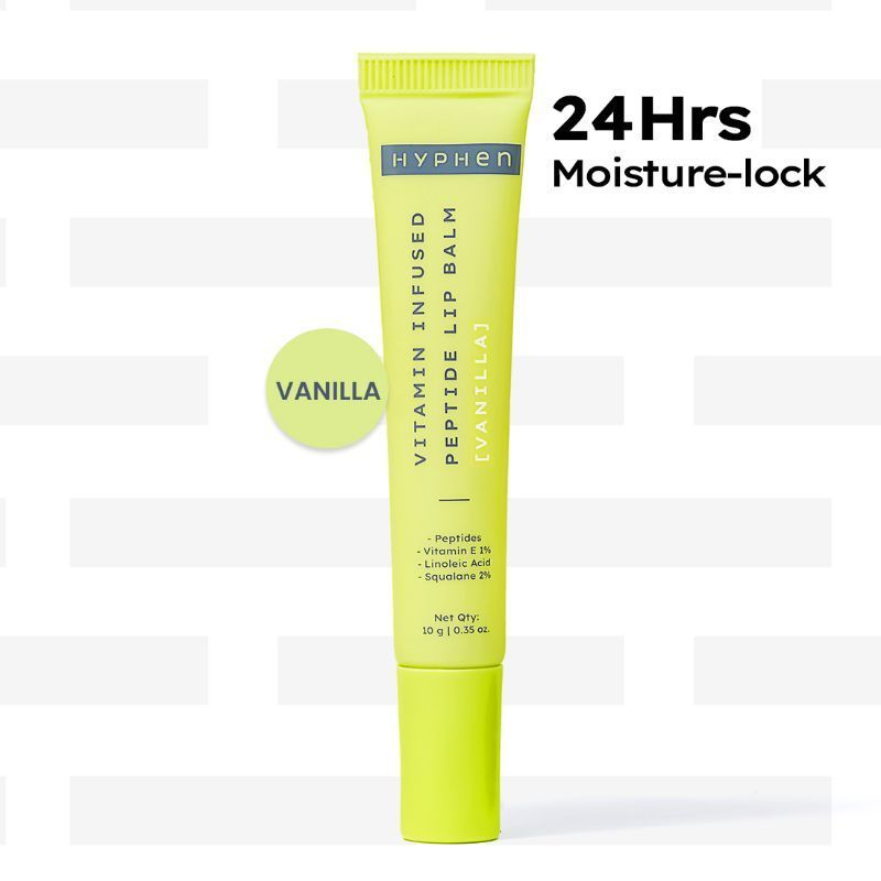 Hyphen By Kriti Sanon Vitamin Infused Peptide Lip Balm - Vanilla - Distacart