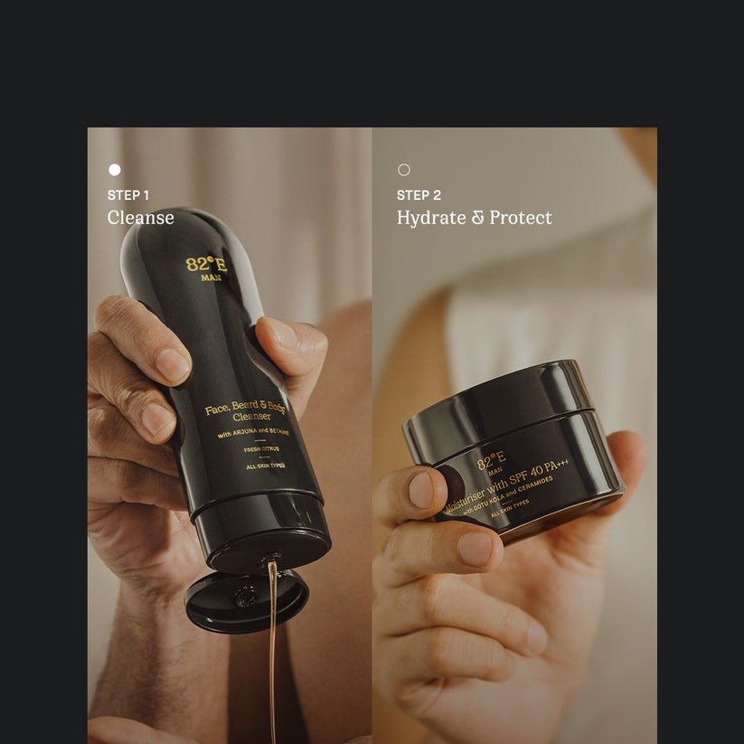 82°E By Deepika Padukone Face, Beard and Body Cleanser - Fresh Citrus - Distacart