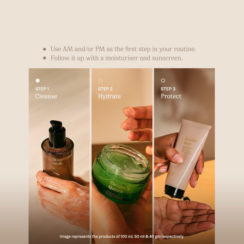82°E By Deepika Padukone Sugarcane Soak Mattifying Cleanser - Distacart