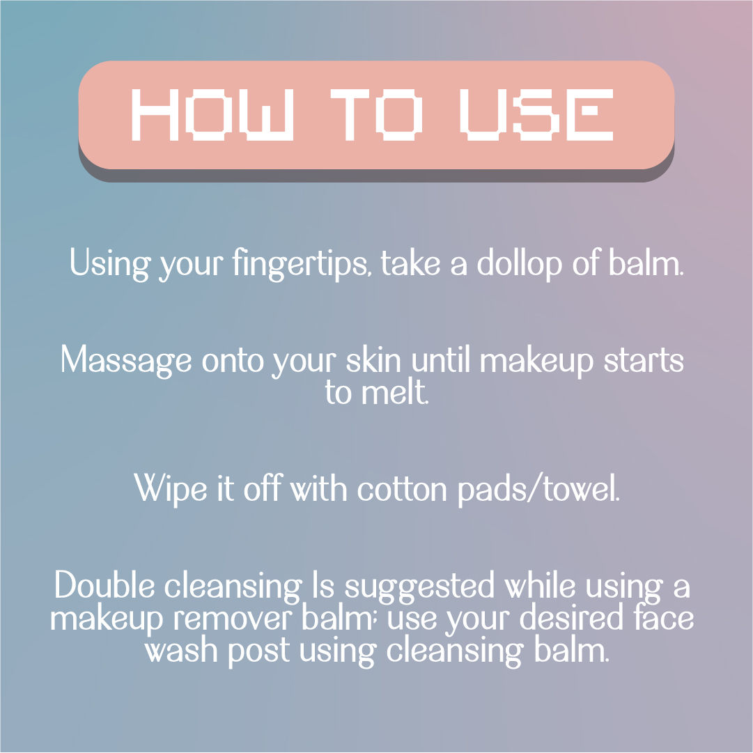 LoveChild By Masaba Gupta Signing Off Makeup Cleansing Balm - Distacart