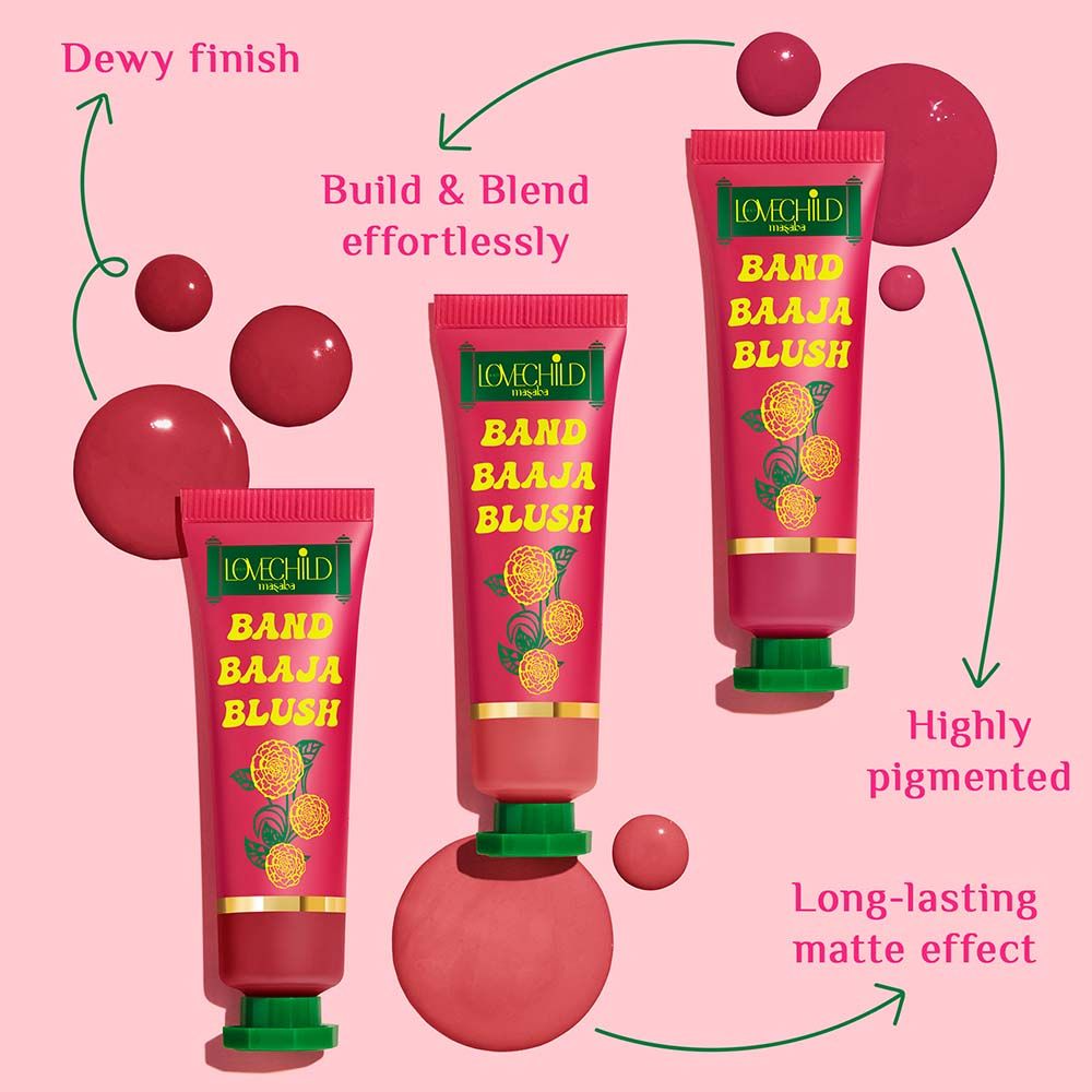 LoveChild By Masaba Gupta Creme Blush - 01 Bubblegum Baraat - Distacart