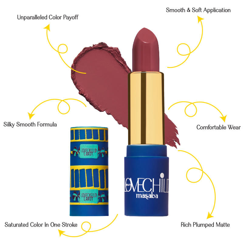 LoveChild By Masaba Gupta Luxe Matte Lipstick - 06 Mint-To-Be - Distacart