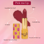 Thumbnail for LoveChild By Masaba Gupta Rani Core Luxe Matte Lipstick - Peri-Peri Pink - Distacart