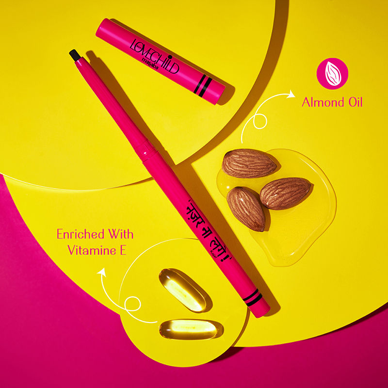 LoveChild By Masaba Gupta Kajal - Nazar Na Lage Coal Black - Distacart