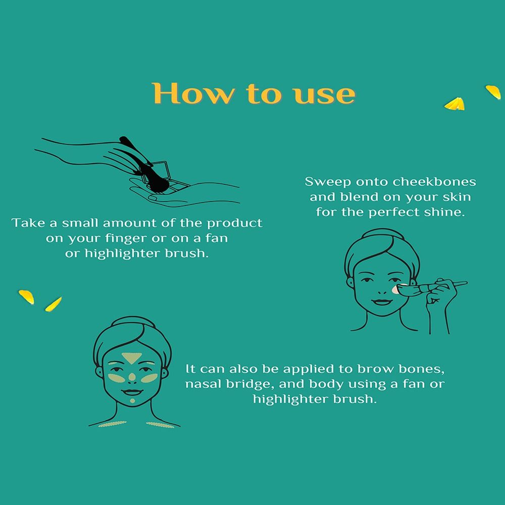 LoveChild By Masaba Gupta Highlighted Nakhre - Highlighter Palette - 02 Sitara - Distacart