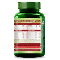 Thumbnail for Himalayan Organics Plant Based Hair Vitamin Biotin Vegetarian Capsules - Distacart