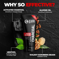 Thumbnail for Beardo Activated Charcoal Face Scrub - Distacart