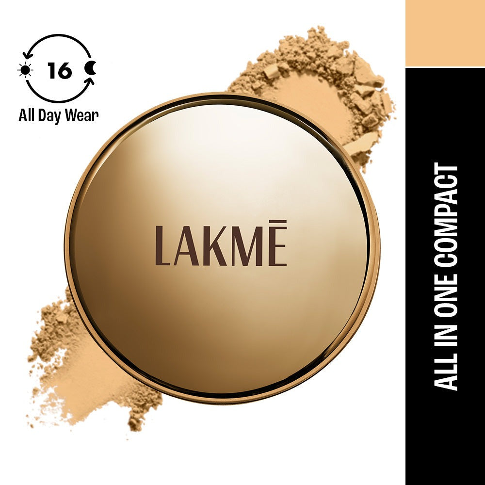 Lakme 9 To 5 Primer with Matte Powder Foundation Compact - Ivory Cream - Distacart