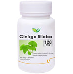 Thumbnail for Biotrex Ginkgo Biloba 120mg Veg Capsules - Distacart