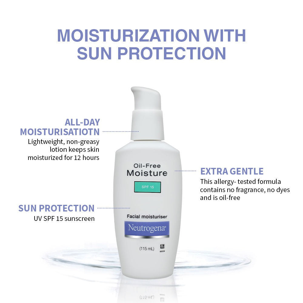 Neutrogena Oil-Free Moisture SPF 15 - Distacart