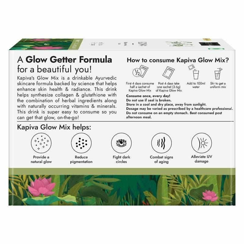Kapiva Ayurveda Skin Foods Glow Mix - Distacart