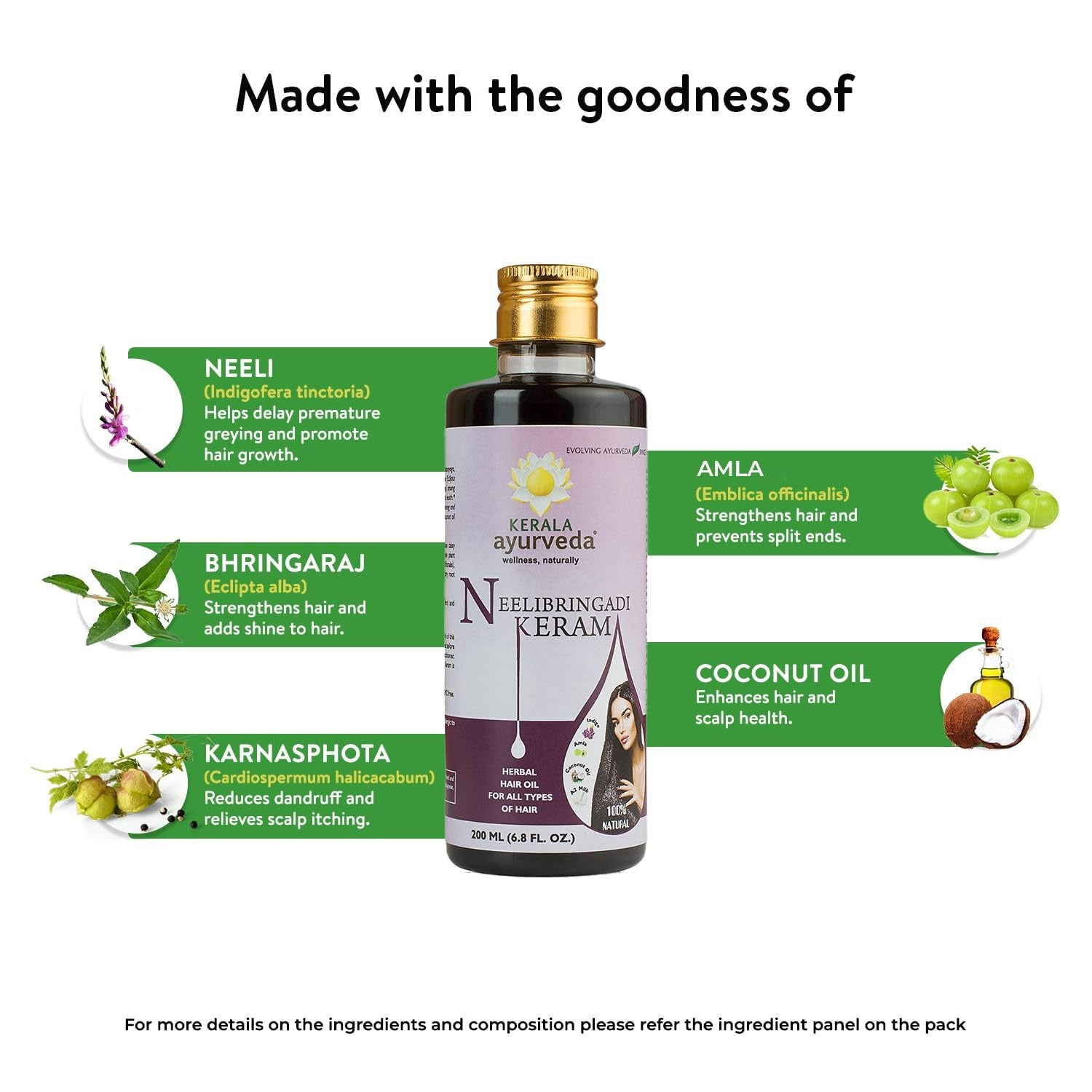 Kerala Ayurveda Neelibringadi Keram - Distacart