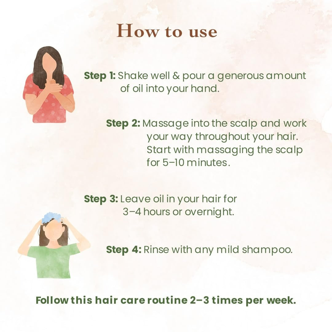 The Secret Hair Care Black Charm Hair Oil - Distacart