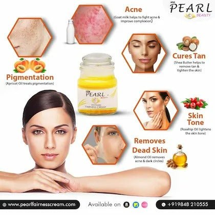 ARM Pearl Glowing Night Cream For Men And Women - Distacart