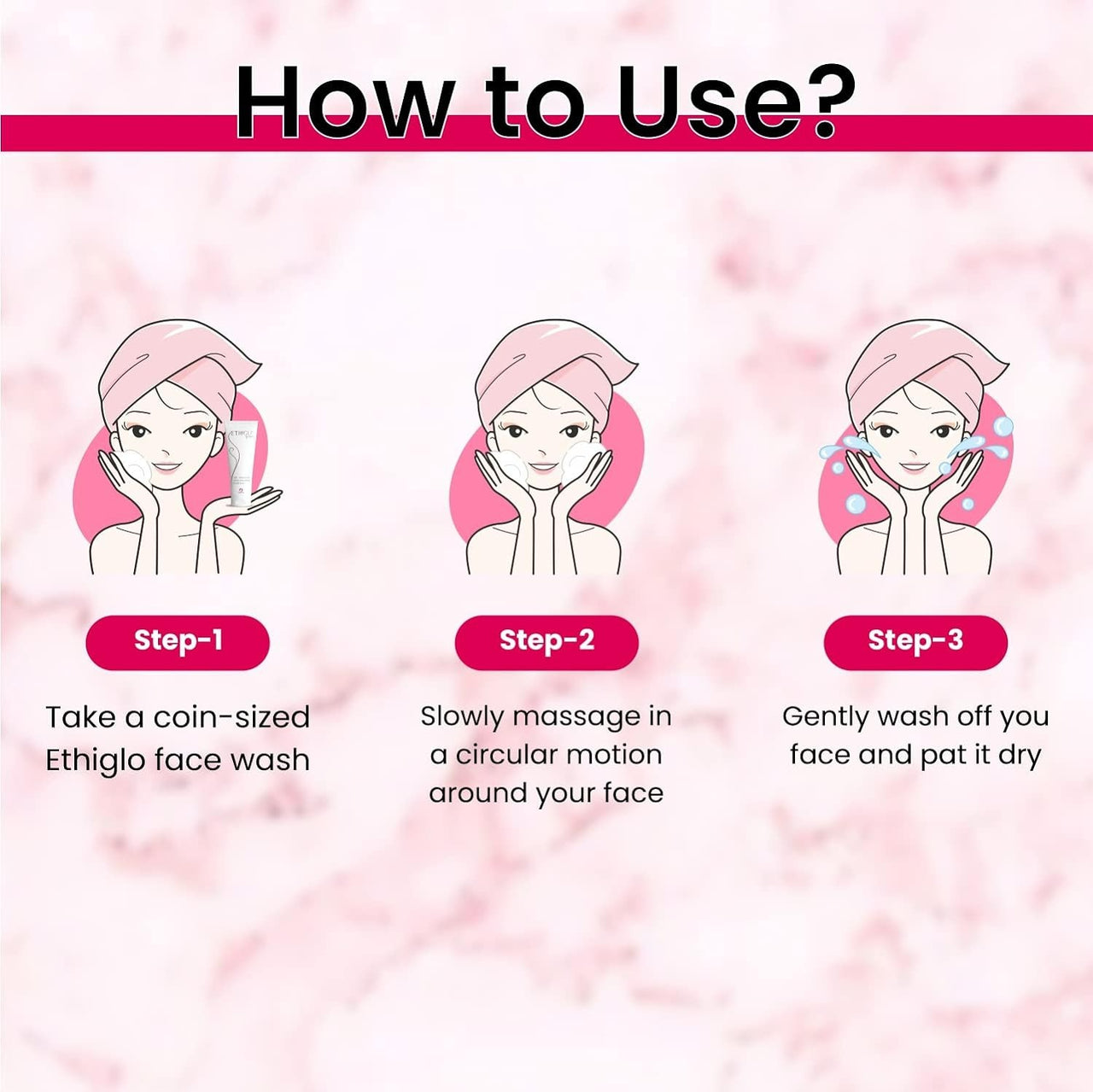 Ethiglo Skin whitening Deep Cleansing Facial Foam Face Wash - Distacart