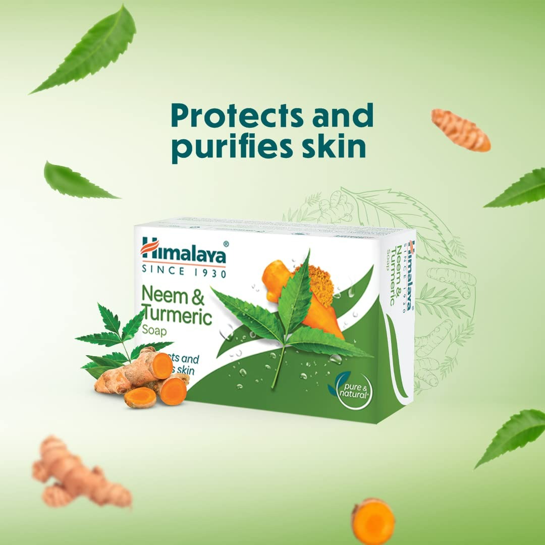 Himalaya Herbals Neem and Turmeric Soap - Distacart