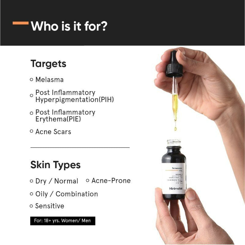 Minimalist Tranexamic 3% + HPA - Distacart