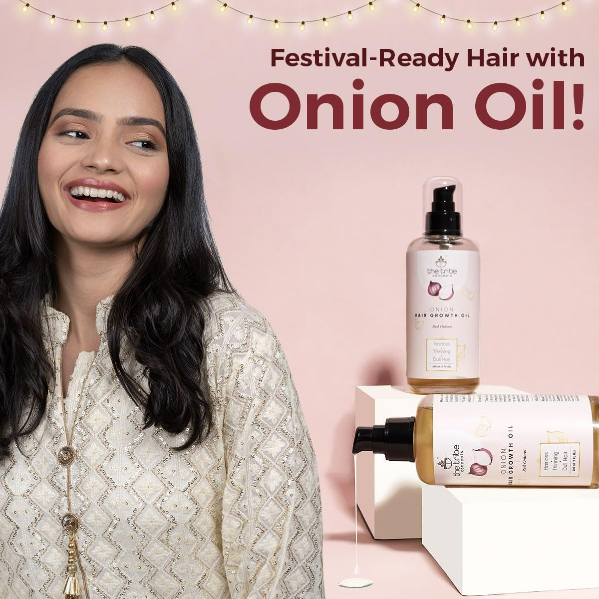 The Tribe Concepts Onion Hair Growth Oil - Distacart
