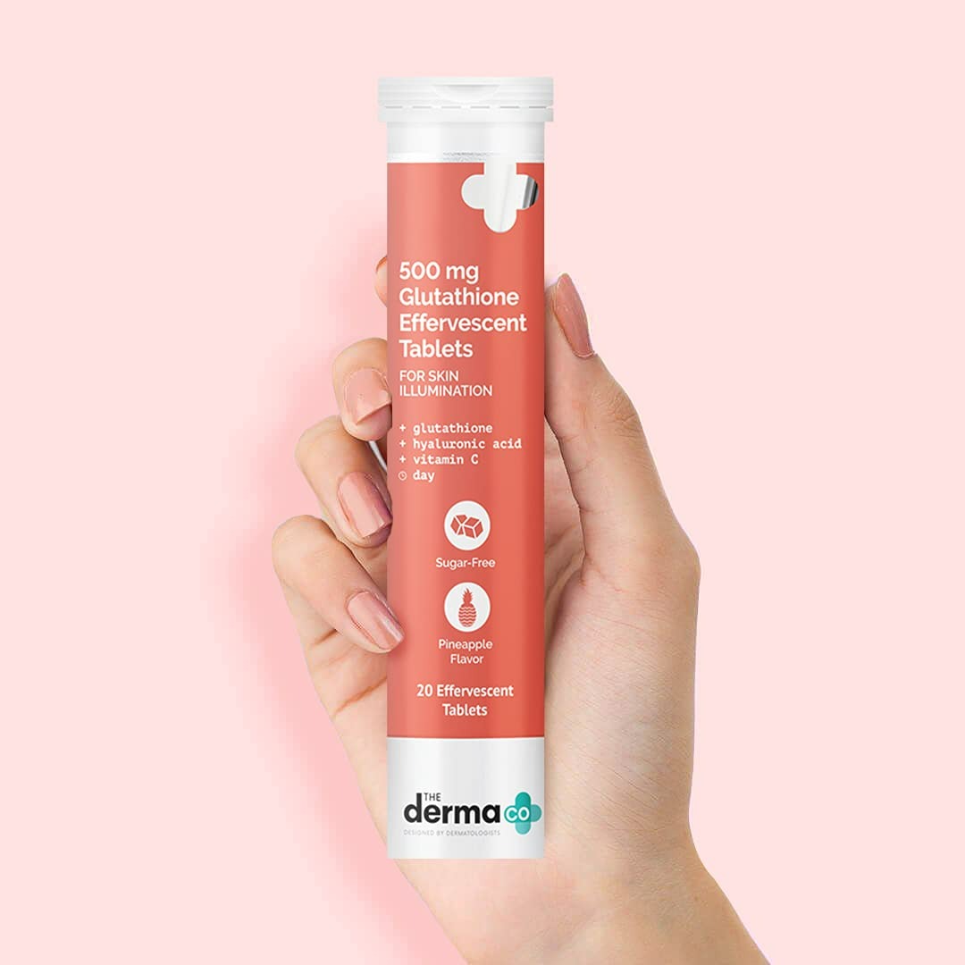 The Derma Co 500 mg Glutathione Effervescent Tablets For Skin Illumination - Distacart