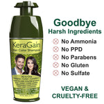 Thumbnail for KeraGain Hair Color Shampoo - Distacart