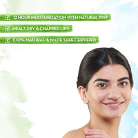 Thumbnail for Mamaearth Rose Tinted 100% Natural Lip Balm - Distacart