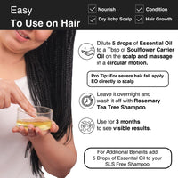Thumbnail for Soulflower Rosemary Oil for Healthy Hair and Shiny Skin - Distacart