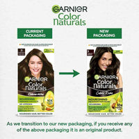 Thumbnail for Garnier Color Naturals Creme Riche Hair Color, Shade 3 Darkest Brown - Distacart