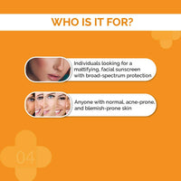 Thumbnail for The Derma Co Ultra Matte Sunscreen Gel for Broad Spectrum Protection - Distacart