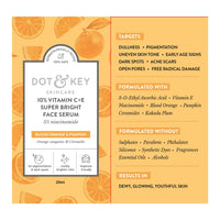 Thumbnail for Dot & Key 10% Vitamin C+E Super Bright Face Serum With 5% Niacinamide, Glows Skin - Distacart