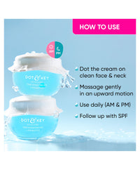Thumbnail for Dot & Key 72 Hr Hydrating Probiotic Face Gel With With Hyaluronic Acid, Kombucha & Rice Water - Distacart