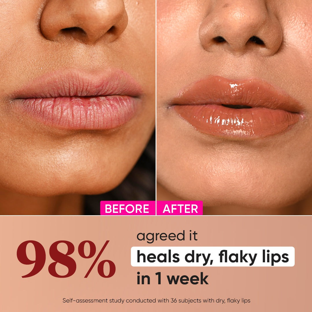 Dot & Key Barrier Repair Ceramide & Peptide SPF 50 PA+++, UVA+UVB Lip Balm - Warm Nude - Distacart