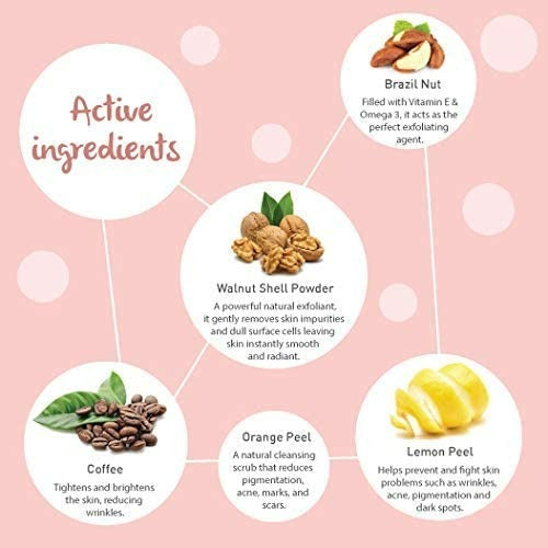 Dot & Key Booty Polish Deep Exfoliating Walnut & Coffee Body Scrub - Distacart
