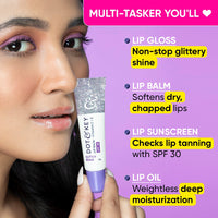Thumbnail for Dot & Key Glitter Bomb Lightweight Vitamin C + E & SPF 30 PA+++ Lip Balm - Distacart